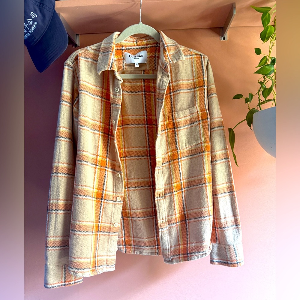 Corridor NYC flannel shirt